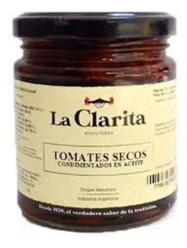 Tomates Secos Condimentados-la Clarita-x120g-
