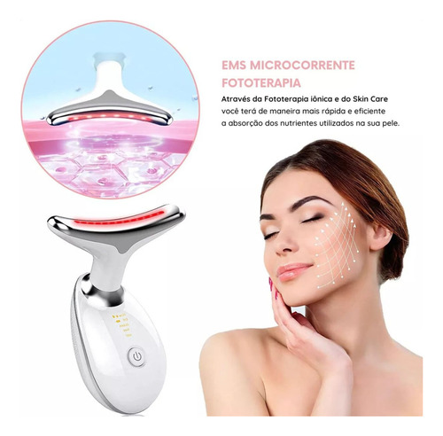 Led Ultra Rejuvenescedor Facial Antiruga Anti-idade Rosto