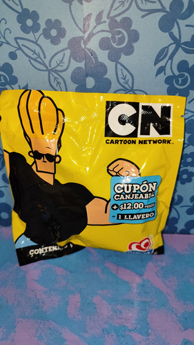 Colgante Llavero Jhony Bravo Cartoon Network Gamesa (Usado)
