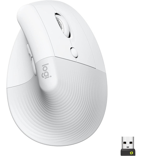 Mouse Ergonómico Inalambrico Vertical Logitech Lift Blanco