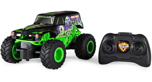 Monster Jam Grave Digger Camioneta Radio Control Spin Master