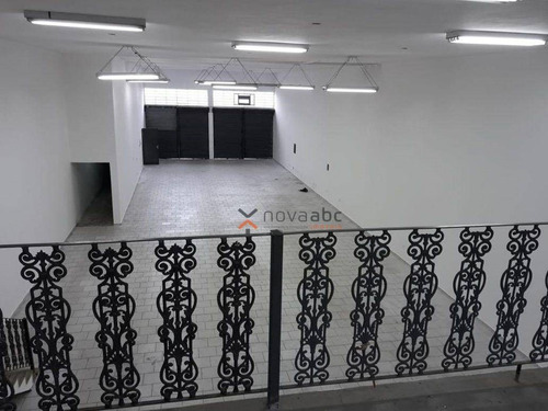 Imagem 3 de 5 de Salão Para Alugar, 320 M² Por R$ 10.000/mês - Vila América - Santo André/sp - Sl0270