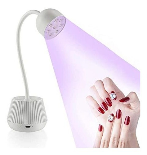 Lxiangn Led Uv Lámpara De Uñas Para Uñas De Gel, 24w 360 Gir