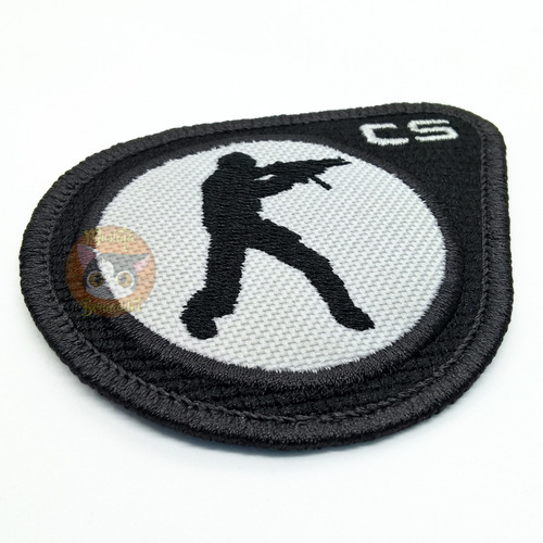 Counter Strike 1.6 - Parche Bordado - Valve- Steam - Go