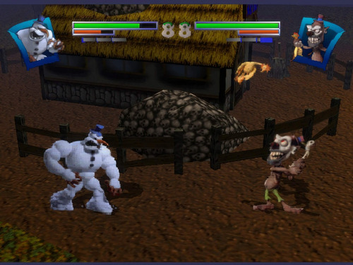 Clay Fighter Sculptor's Cut N64 Estandar Fisico