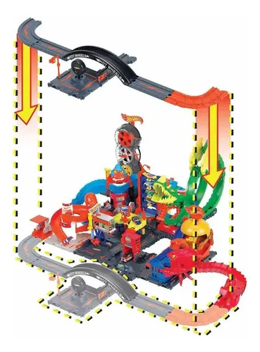 Hot Wheels City Conjunto De Percurso E Expansão - Mattel