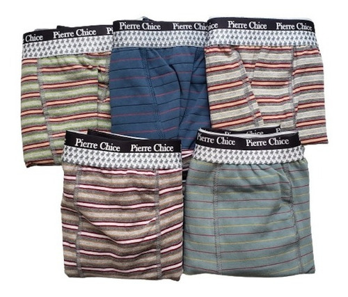 Boxer X 5 Unidades Hombre Talles Grandes Especiales