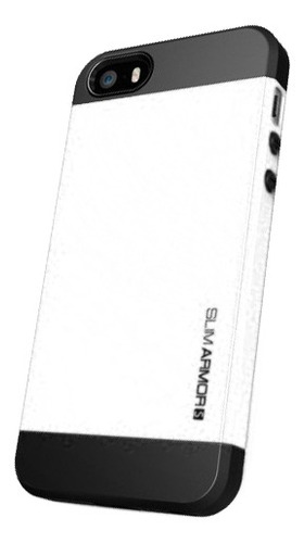 Carcasa Protector Spigen Slim Armor iPhone 6 Plus - Blanco