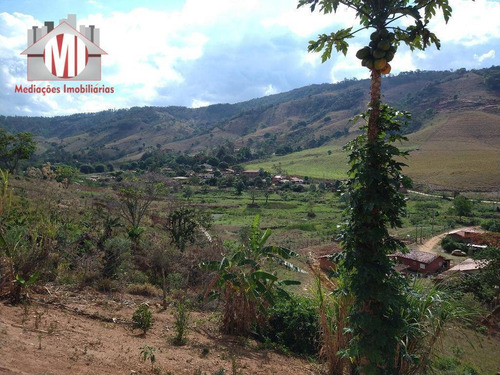 Ótima Chácara Com 03 Dormitórios, Plana, Vista Deslumbrante, Pomar, À Venda, 1600 M² Por R$ 430.000 - Rural - Socorro/sp - Ch0796