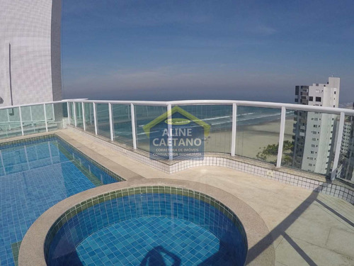 Imagem 10 de 30 de Frente Mar ,lazer Completo, Mobiliado...andar Alto, Não Perca!! - Vant4916