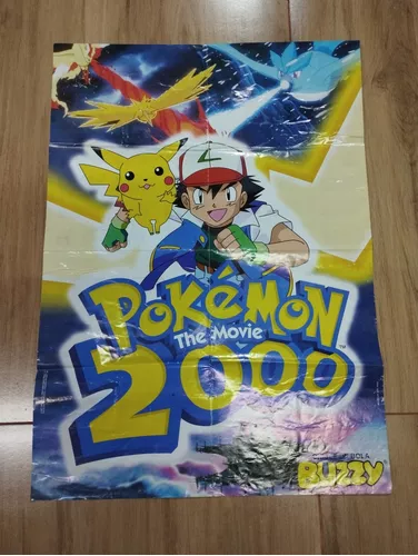 2000 Pokemon The Movie 2000 Print Ad/Poster Ash Pikachu Official