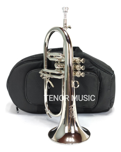 Flugelhorn Weingrill Fl1 Niquelado Novo. Avista Descrição 