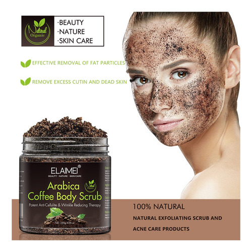 Exfoliante, Exfoliante Y Limpiador Corporal N Coffee Scrub