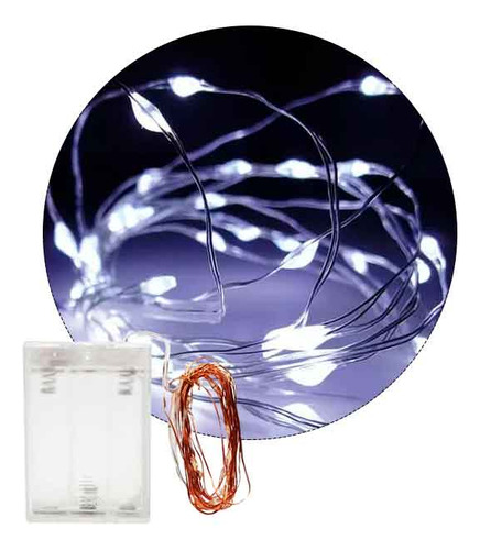 Luces Hada Led A Pilas (no Incluidas ) De 10 Metros