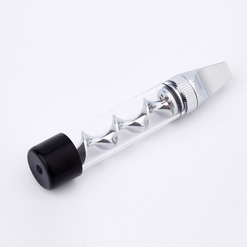 Kit De Pipas Para Fumar Hierbas Secas Con Vidrio Retorcido M