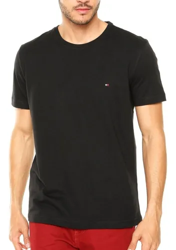 Camiseta B sica Tommy Hilfiger Original 100 Algod o