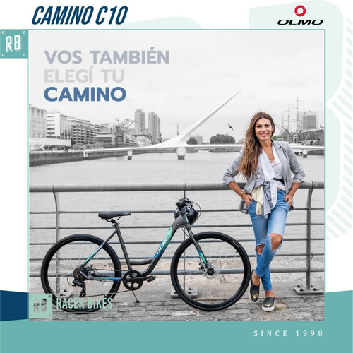 Imagen 4 de 10 de Bicicleta Urbana Olmo Camino C10 Rodado 28 Aluminio