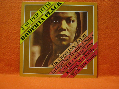 Roberta Flack 4 Super Hits - Ep Disco De Vinil Compacto