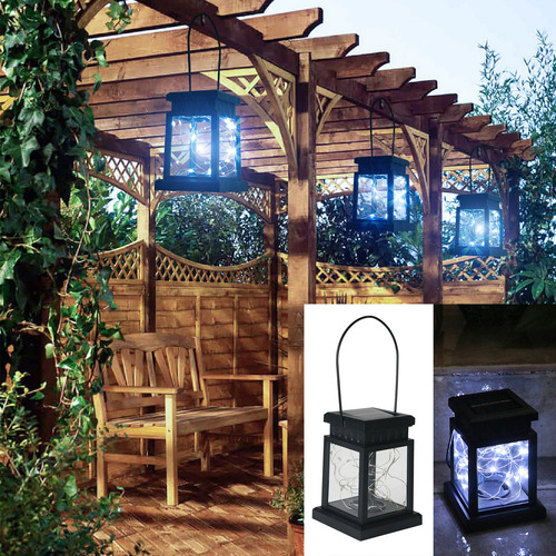 Linterna Colgante De Cadena Para Acampar Al Aire Libre, Led,