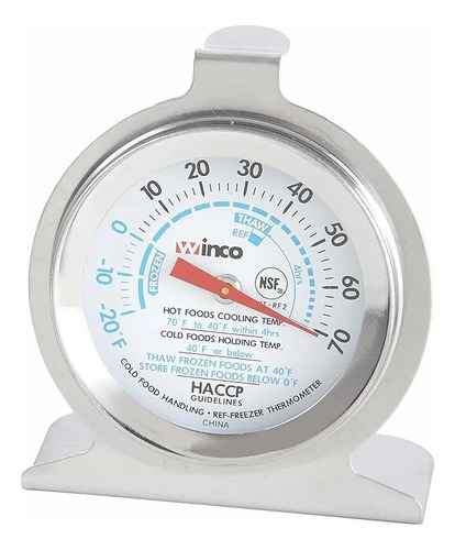 Termómetro Para Refrigerador - Congelador Winco Dial Analogo