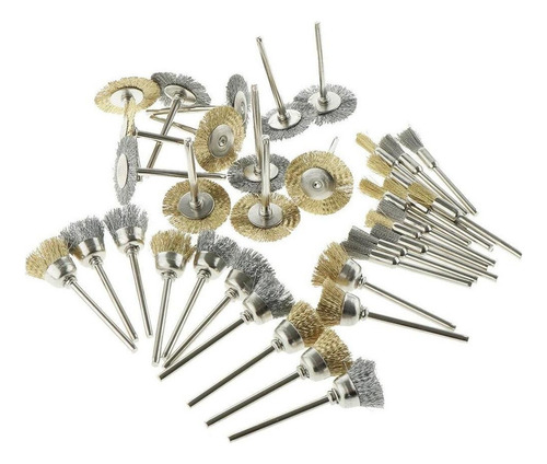 Kit De Almofada De Polimento Para Escovas De Roda De Aço De