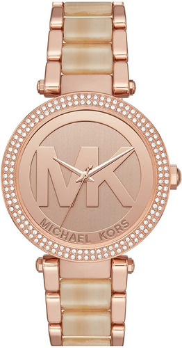 Michael Kors Mk6530 Reloj Para Dama Original Acero Inox. 