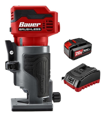 Router Compacto Inalámbrico De 20 V Bauer