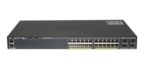 Switch Cisco 2960x-24ts C2960x-24ts-l 24g 4x Fibra Sfp Capa2