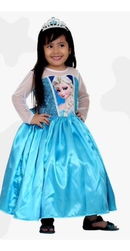 Disfraz Princesa Elsa Frozen Niña Halloween