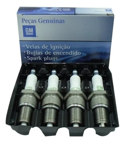 Kit Bujias Gm Chevrolet Onix Prisma Spin Corsa Celta Agile