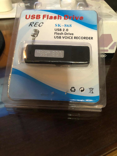 Imagen 4 de 5 de Usb Espía Graba 96 Horas De Voz Nitida