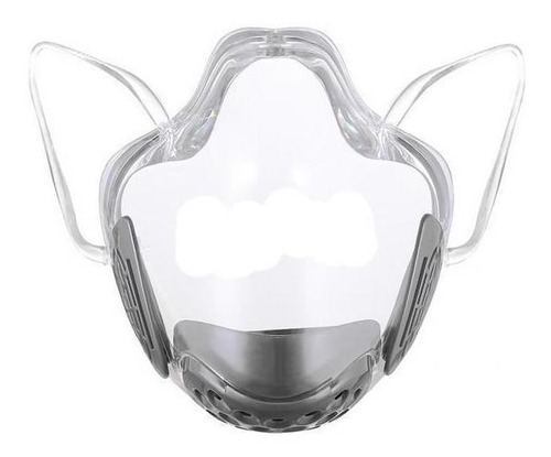 4xclear Face Mask Funda Cara Transparente Reutilizable Con