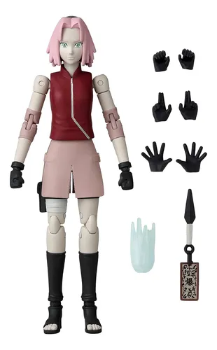 Figura Haruno Sakura De Naruto Shippuden Anime Heroes Bandai