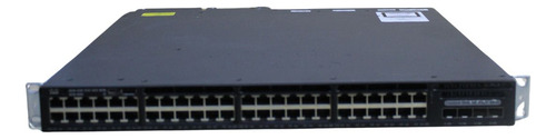 Switch Gigabit Poe+ Cisco 3650 48fs-l 48p Poe 4 Sfp Seminovo