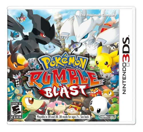 Pokemon Rumble Blast Nintendo 3ds Nuevo 