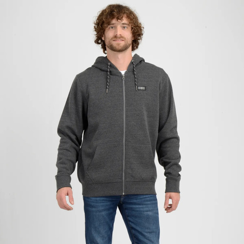 Polerón Full Zipper Origin O'neill Hombre Gris Oscuro