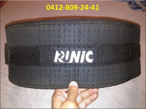 Cinturón Para Gym Ajustable Unisex De Lona Talla Unica (10$)