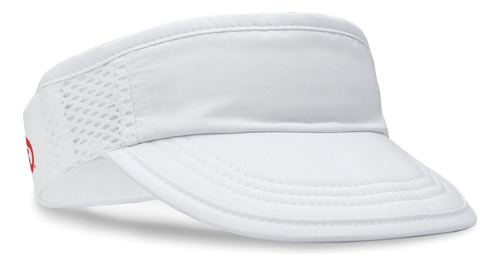 Headsweats Gorra Super Crush Visor (blanco) Unisex Para Adul