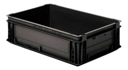 Caja Athena  Contenedor Negra 60x40x17 Cm 30 Lts