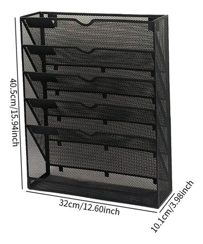 Archivador De Pared De 5 Niveles, Organizador De Archivos