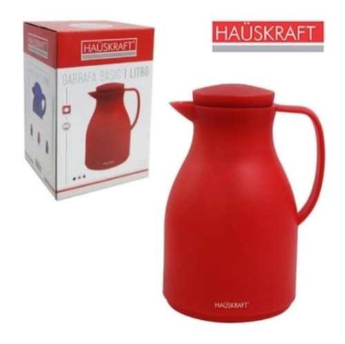 Garrafa Térmica 1 Litro Preto Temperatura Quentefrio 6 Horas