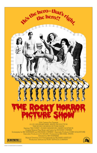 Poster -the Rocky Horror 48x33 Cms+ 5 Postcards De 10x15 Cms