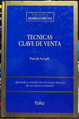 Técnicas Clave De Venta - Patrick Forsyth