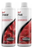 Comprar Seachem Reef Trace Y Reef Plus 500ml Alimento Para Corales