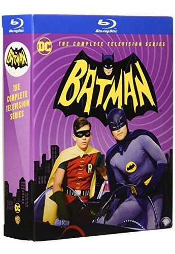 Imagen 1 de 2 de Batman: La Serie De Televisión Completa (blu-ray)
