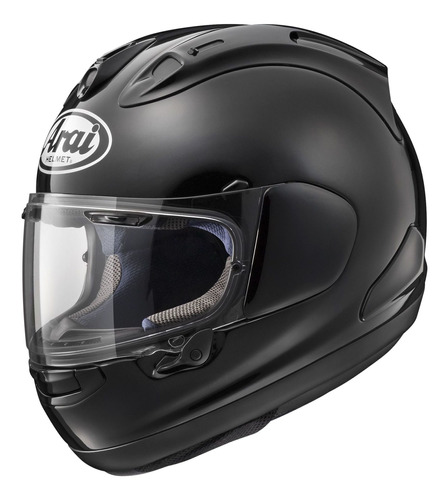 Casco Sólido De Moto Color Negro Talla L, Marca Arai