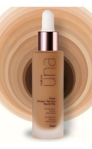 Base de maquiagem líquida Natura Una Una Serum Nude me tom 10n - 30mL 100g