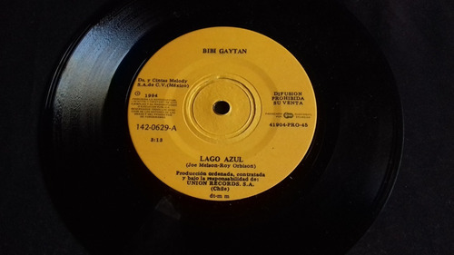 Single Bibi Gaytan - Lago Azul (Usado)
