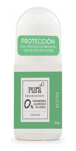 Desodorante Natural Sin Aluminio Y Sin Alcohol Neutro