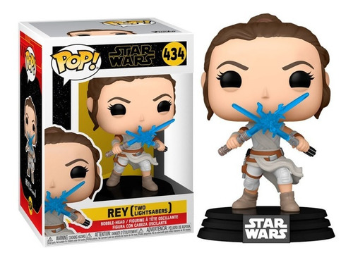 Funko Pop Star Wars - Rey Two Lightsabers #434